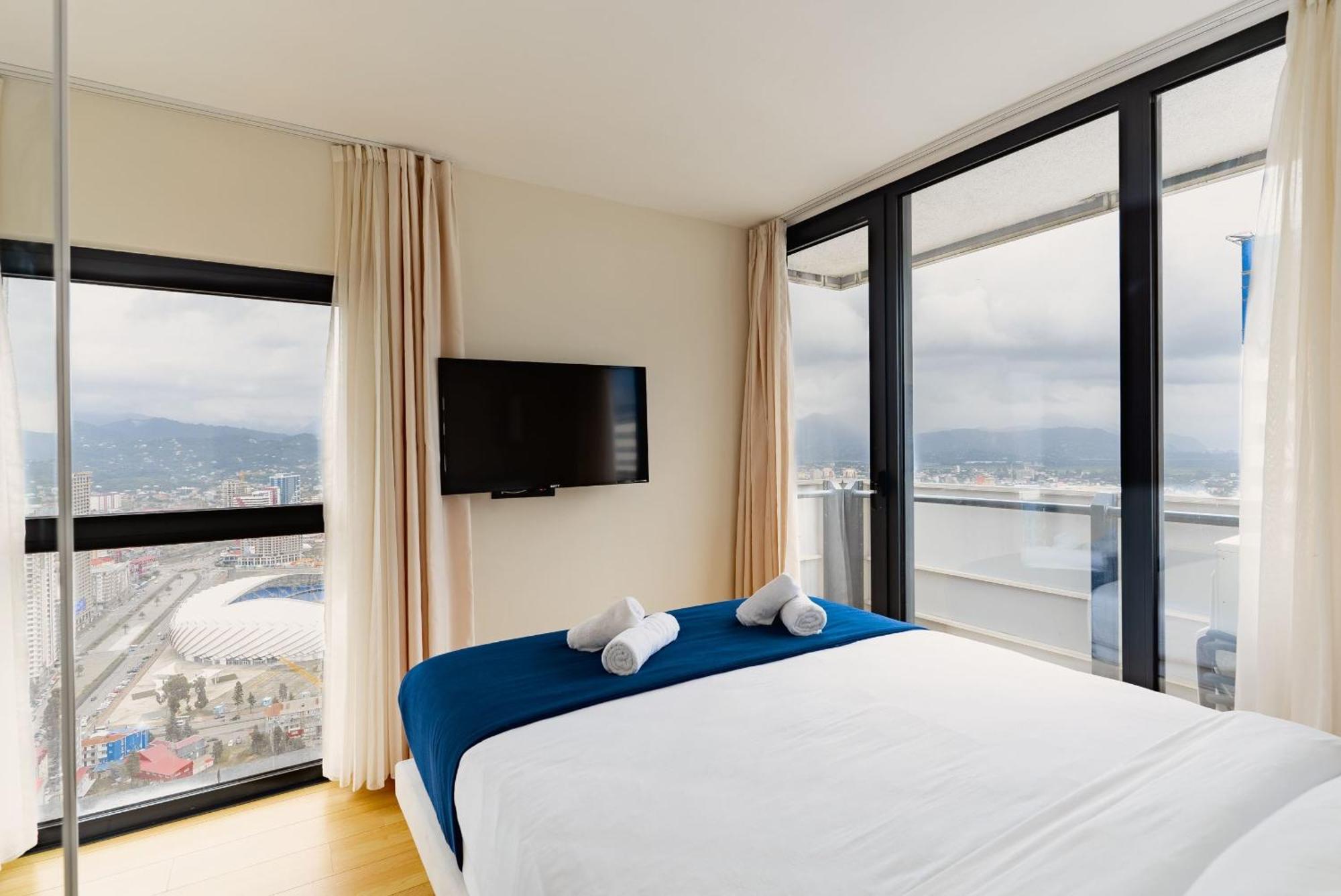 Orbi City Batumi With Sea View Bagian luar foto